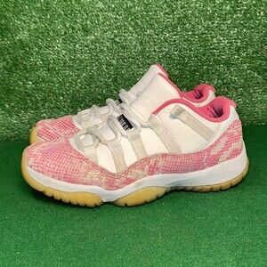 Nike Air Jordan 11 Retro Low Pink Snakeskin AH7860-106 Women’s Size 6
